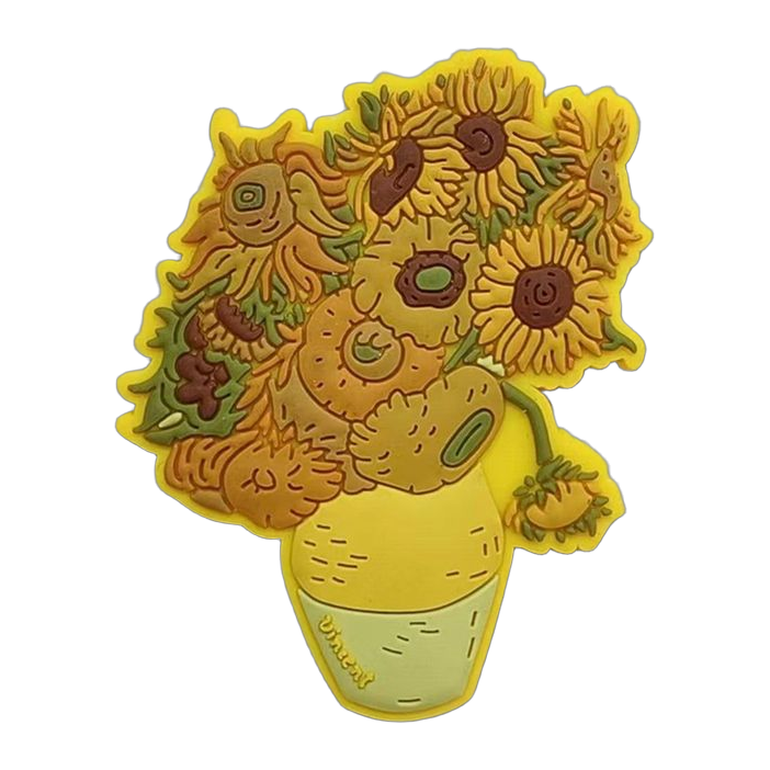 Van Gogh – Zonnebloemen PVC Magneet