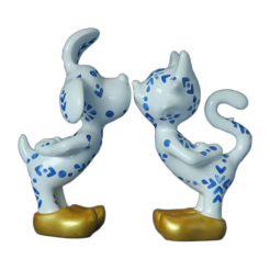 Jacky Zeger – This is love (Delft blauw met goud)