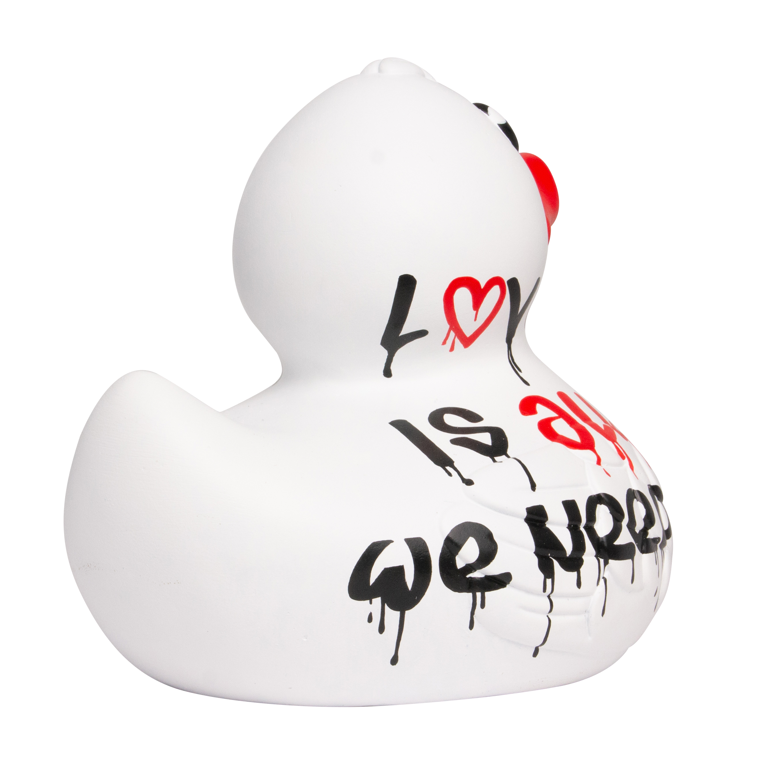 Love Is All We Need Duck – rechtsachter