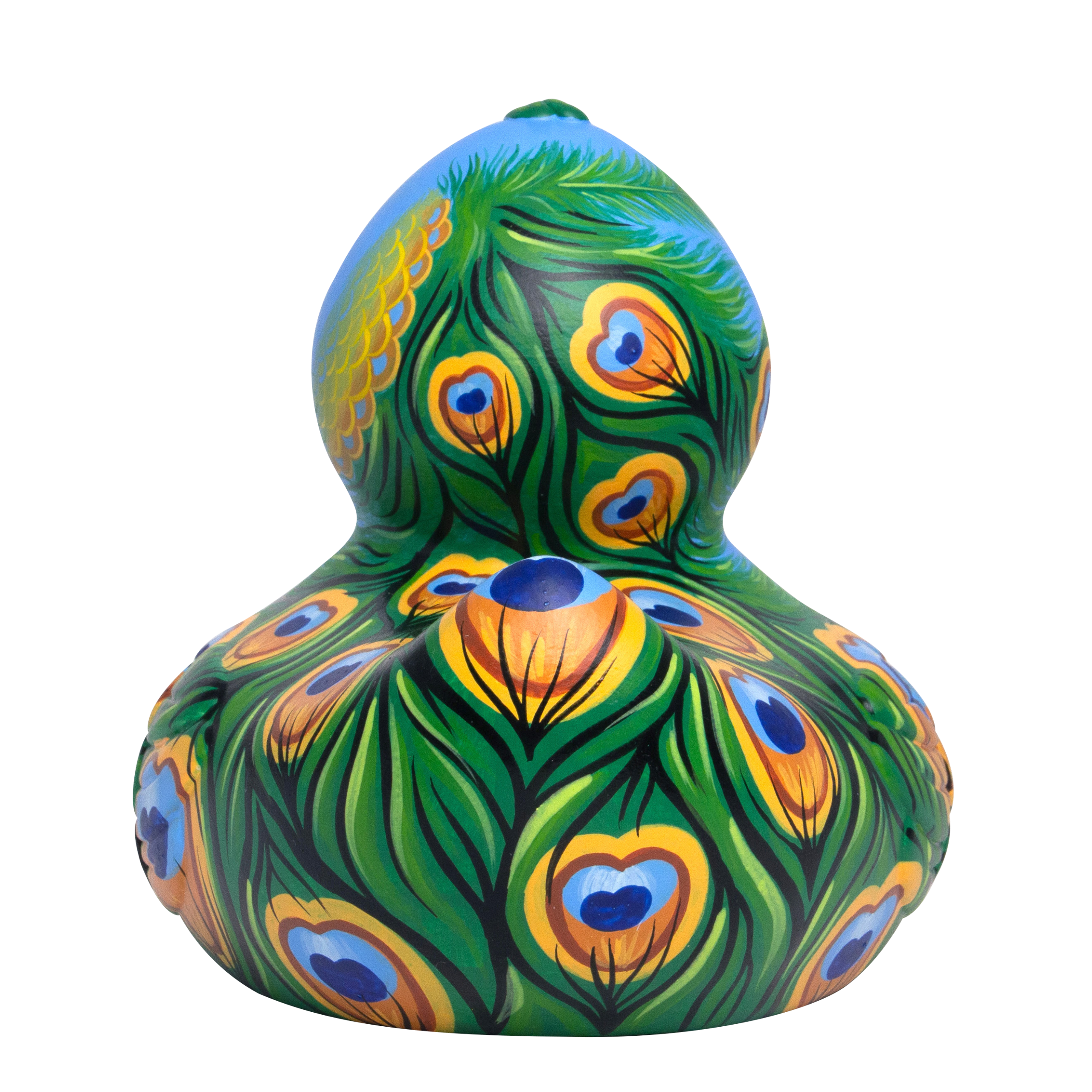 Pretty Peacock Duck – achterkant