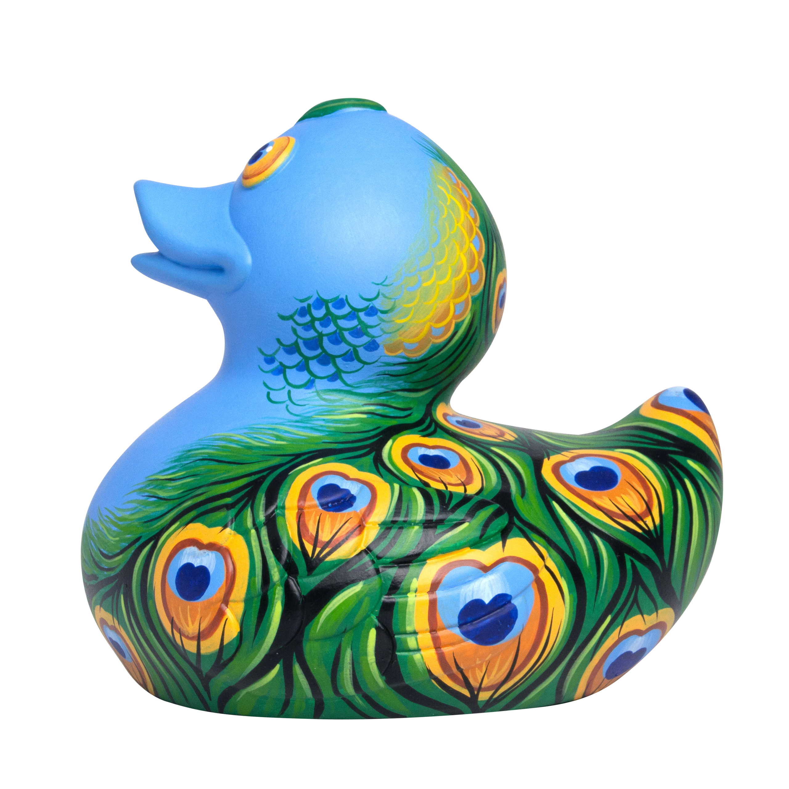Pretty Peacock Duck – linkerkant