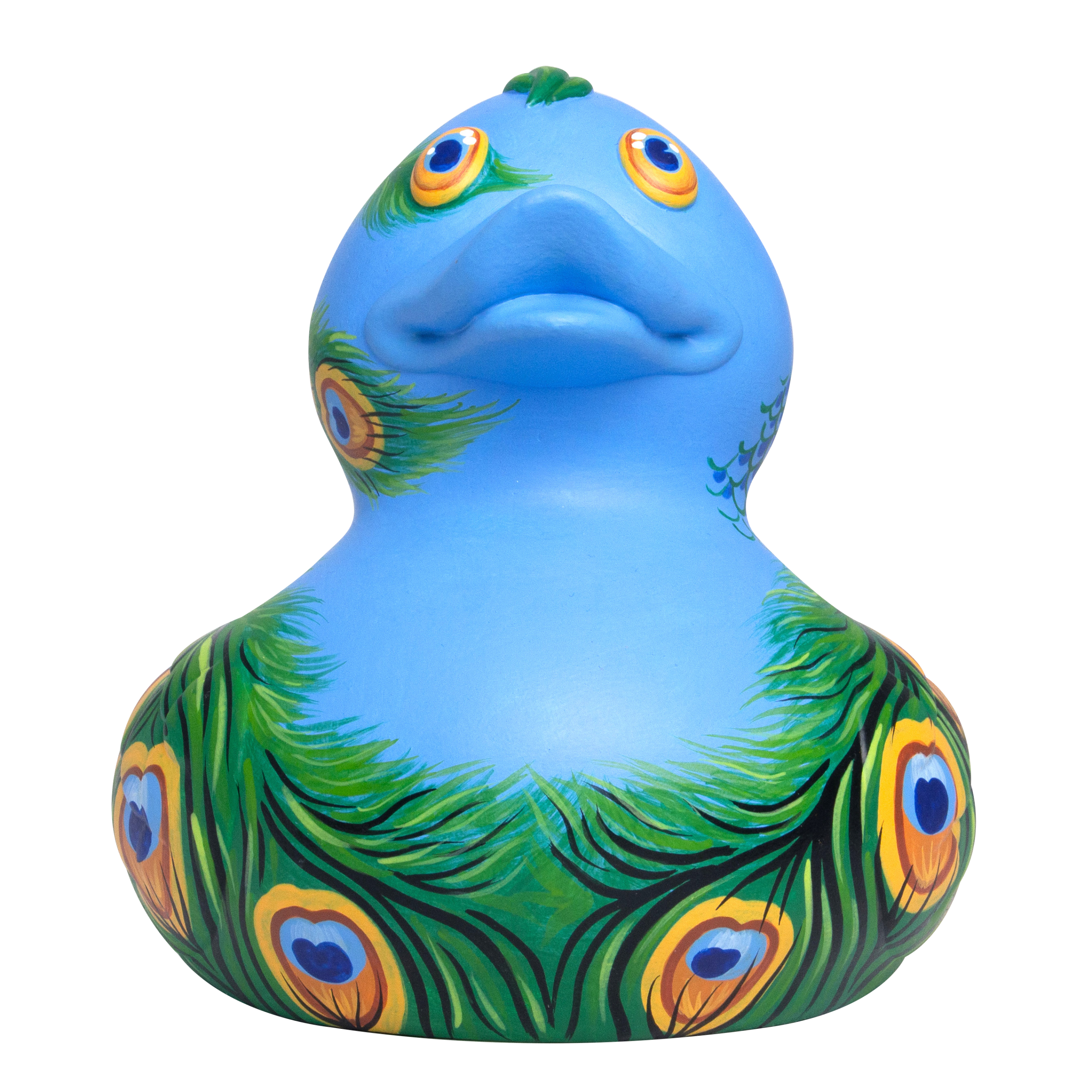 Pretty Peacock Duck – voorkant